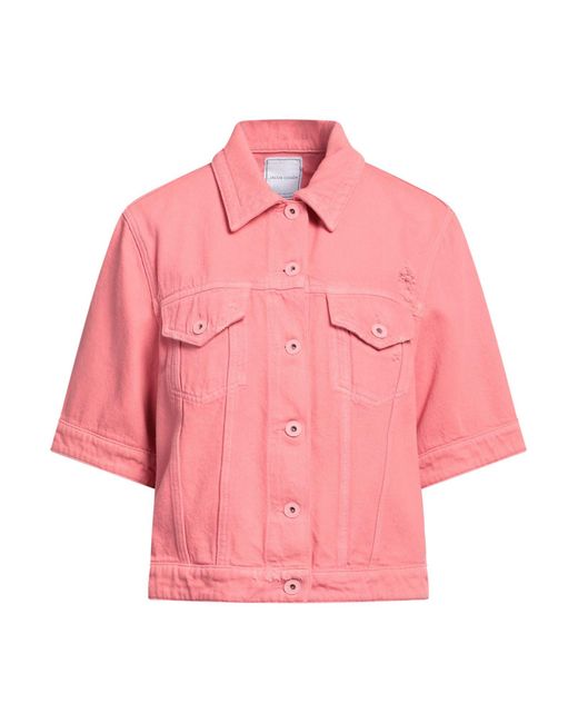 Jacob Coh?n Pink Denim Outerwear