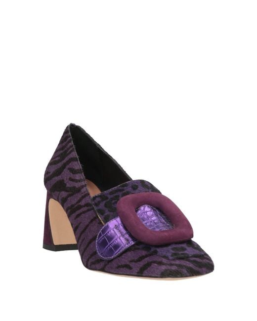 Vicenza Purple Loafer
