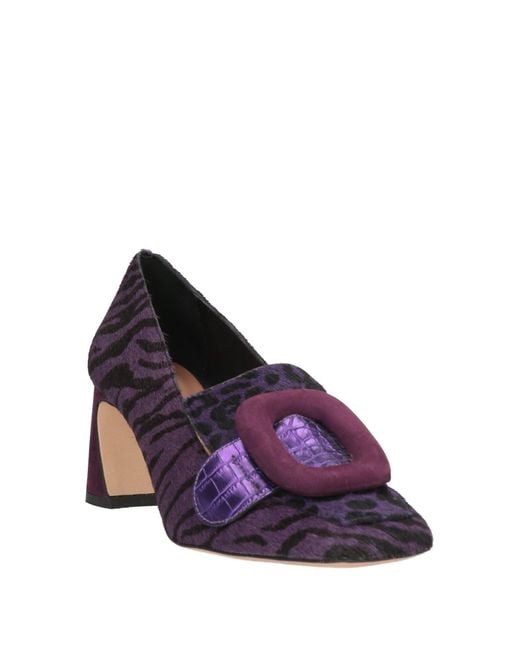 Vicenza Purple Mokassin