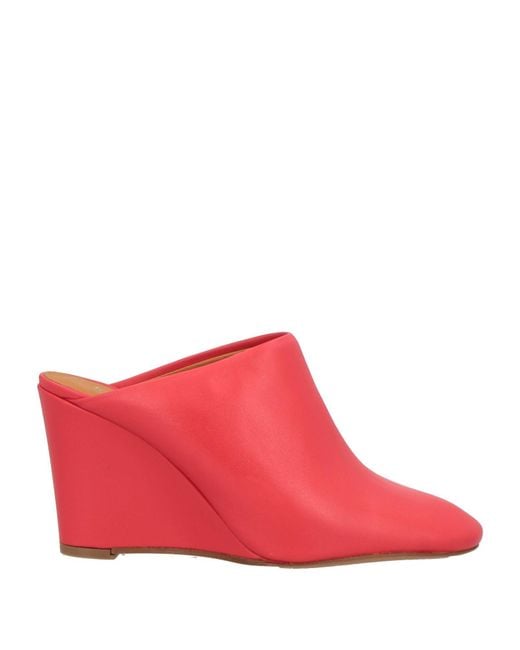 Forte_forte Red Mules & Clogs