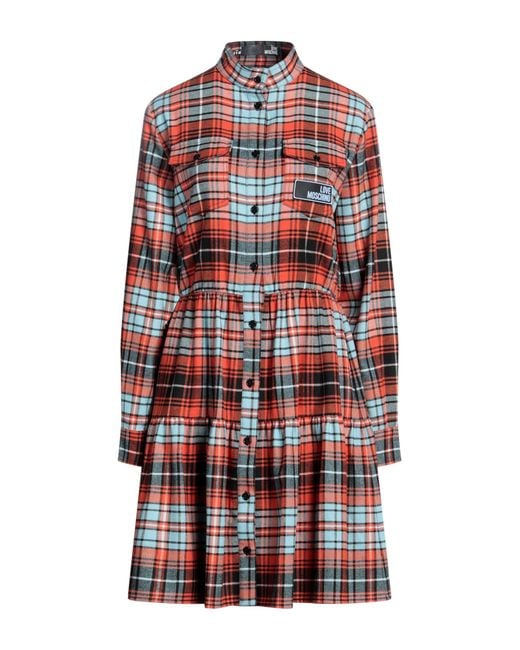 Love Moschino Red Mini Dress