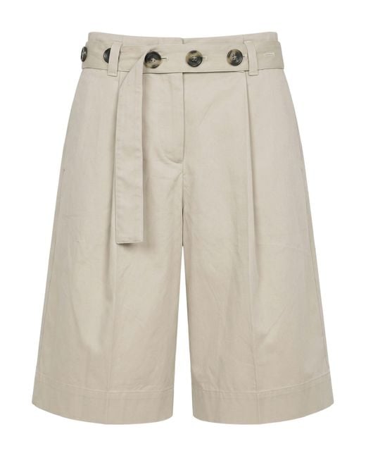 Roberto Collina Natural Shorts & Bermuda Shorts