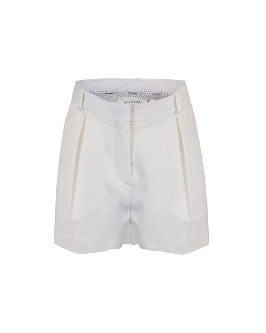Sportmax White Shorts & Bermudashorts