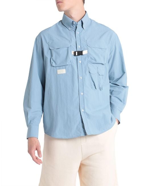 Camisa LC23 de hombre de color Blue