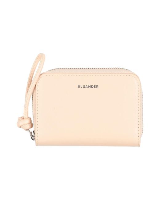 Jil Sander Natural Coin Purses