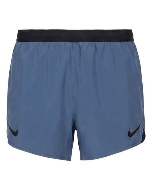 Nike Blue Shorts & Bermuda Shorts Polyester, Elastane for men