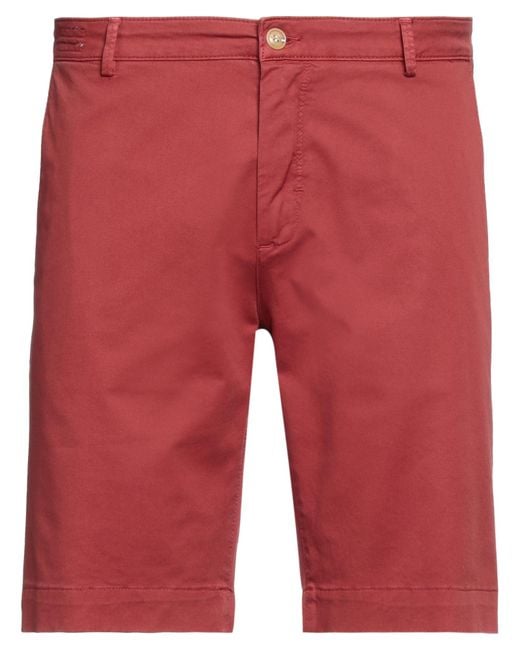 Yan Simmon Red Shorts & Bermuda Shorts for men