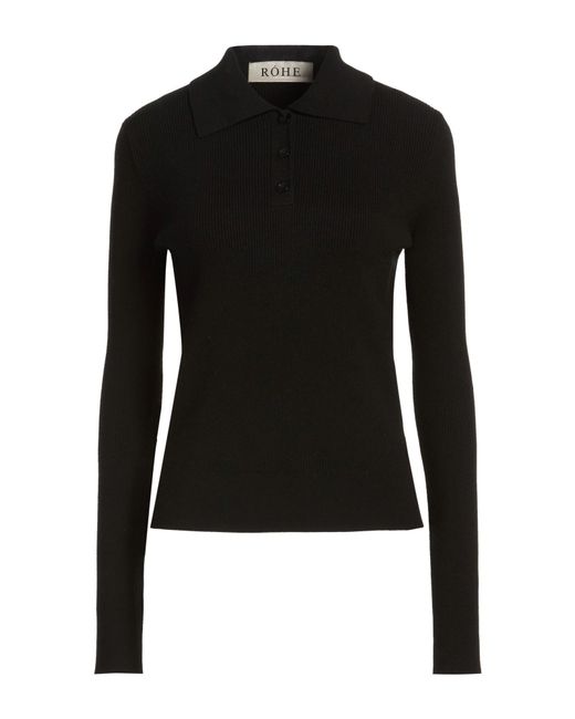 Rohe Black Sweaters