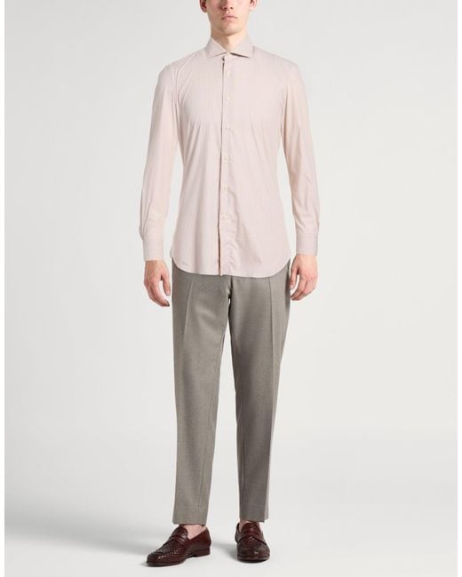 Boglioli Pink Shirt Cotton, Polyamide, Elastane for men