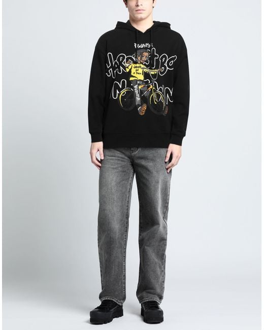 DISCLAIMER Black Sweatshirt for men