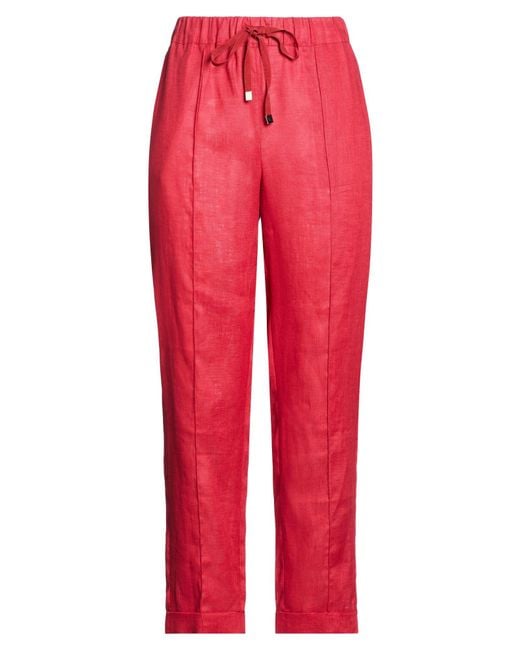 Liviana Conti Red Trouser