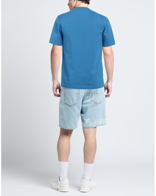 Jil Sander Blue T-shirt for men