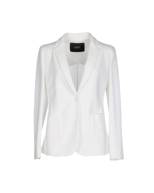 SEVENTY VENEZIA White Blazer