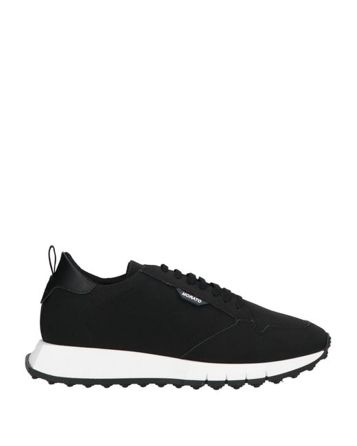 Antony Morato Black Sneakers Leather for men