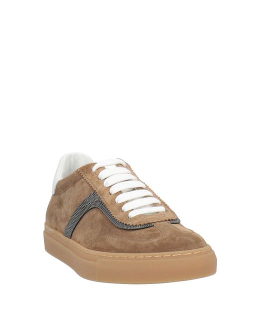 Brunello Cucinelli Brown Sneakers