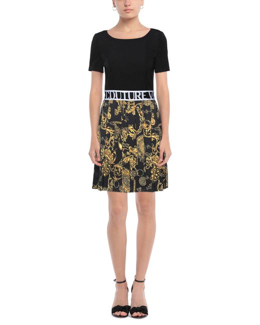 Versace Jeans Couture Black Mini Dress