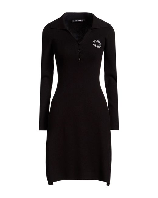 Karl Lagerfeld Black Mini Dress