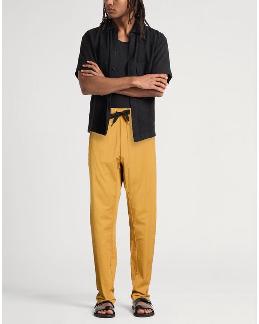 Aspesi Yellow Pants for men
