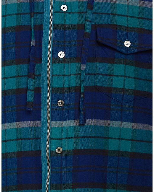Facetasm Blue Deep Jacket Cotton for men