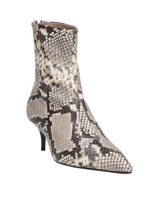 Amen White Ankle Boots