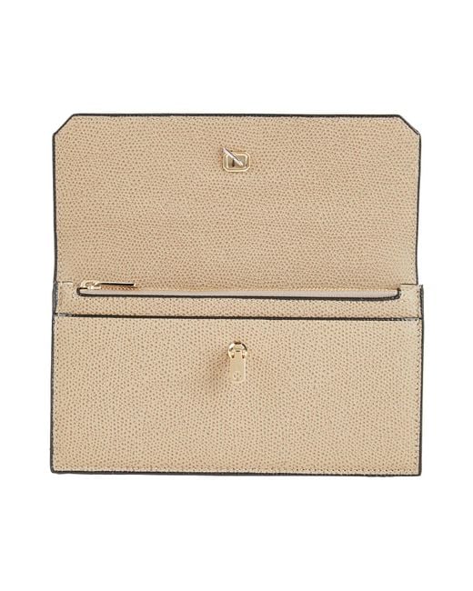 Valextra Natural Wallet