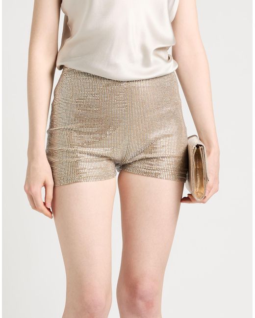 GIUSEPPE DI MORABITO Gray Shorts & Bermuda Shorts Polyamide, Elastane