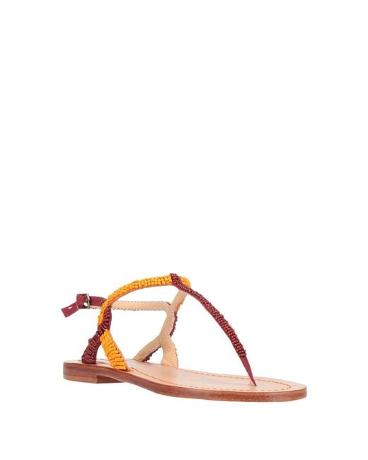 Maliparmi Brown Thong Sandal