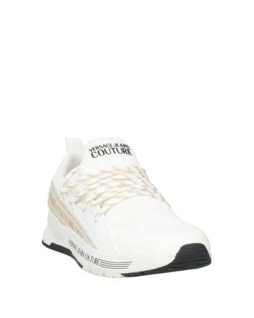 Versace Jeans Couture White Trainers