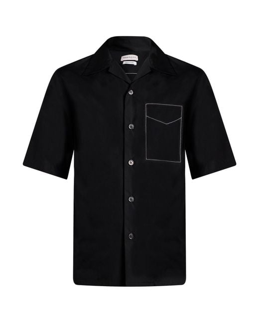 McQueen Black Shirts for men