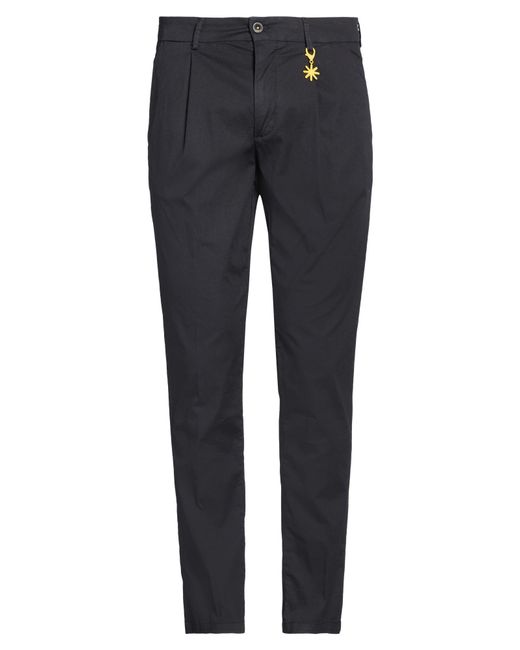 Manuel Ritz Blue Sky Pants Cotton, Elastane for men
