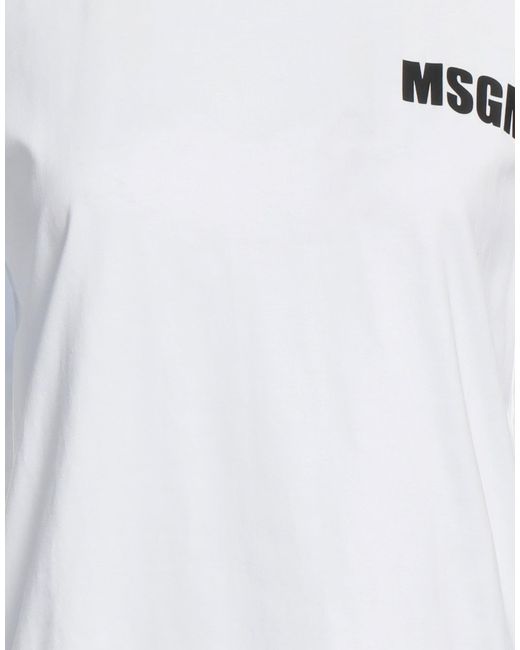MSGM White T-shirt