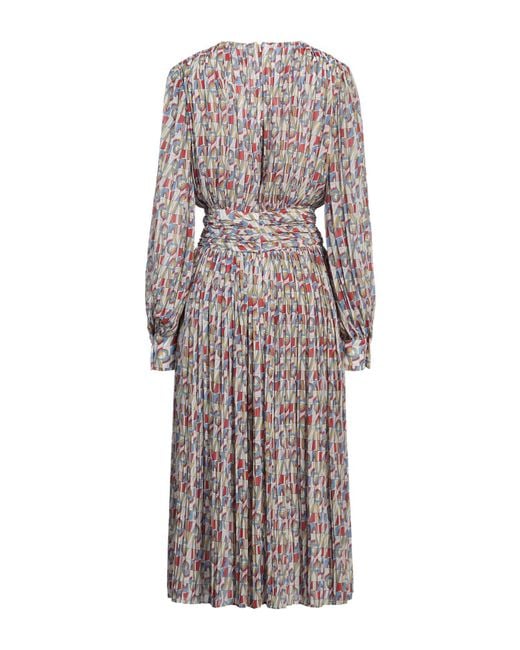 Robe midi Rochas en coloris Red