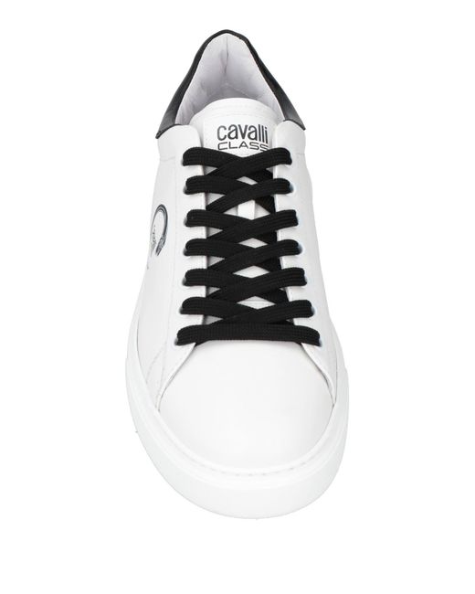 Roberto Cavalli Metallic Trainers for men