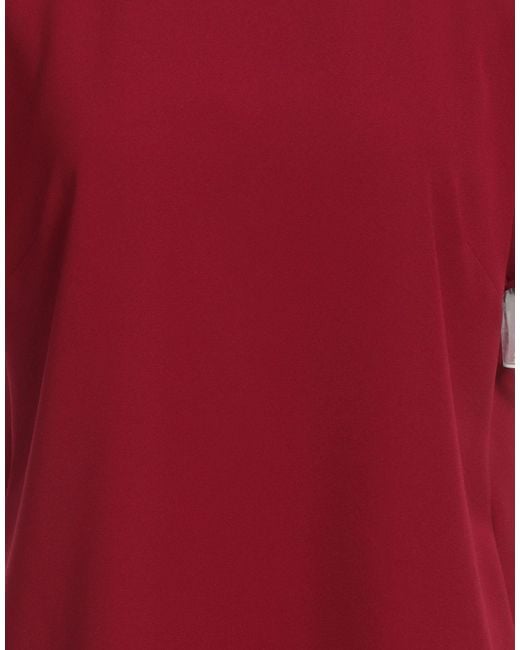 P.A.R.O.S.H. Red Brick Top Polyester, Elastane