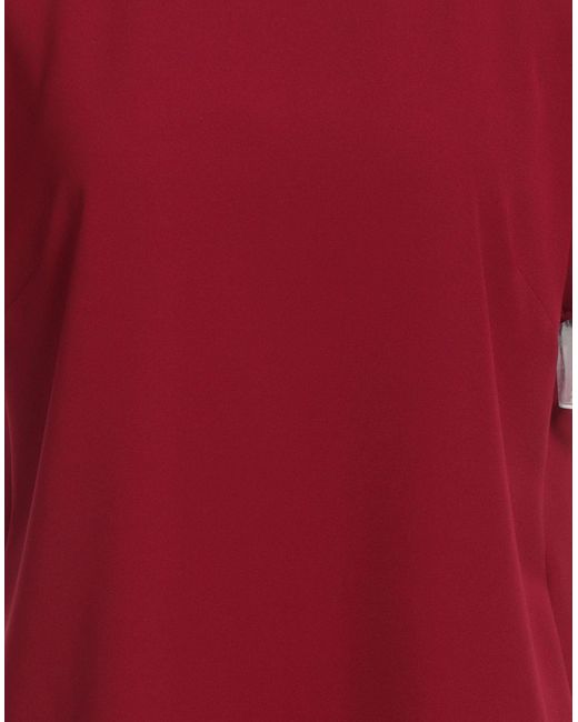 P.A.R.O.S.H. Red Brick Top Polyester, Elastane