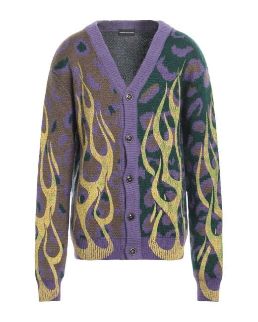 Vision Of Super Blue Cardigan Acrylic, Polyamide, Mohair Wool for men