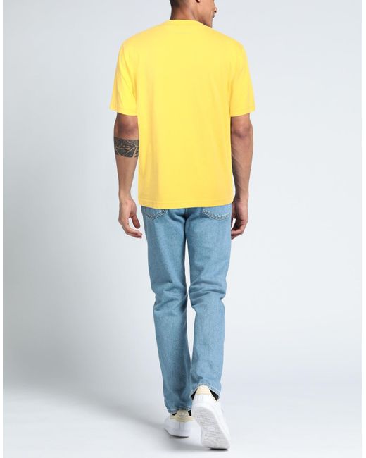 Lanvin T-shirts in Yellow für Herren