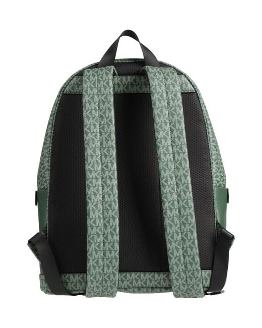 Michael Kors Green Backpack Textile Fibers for men