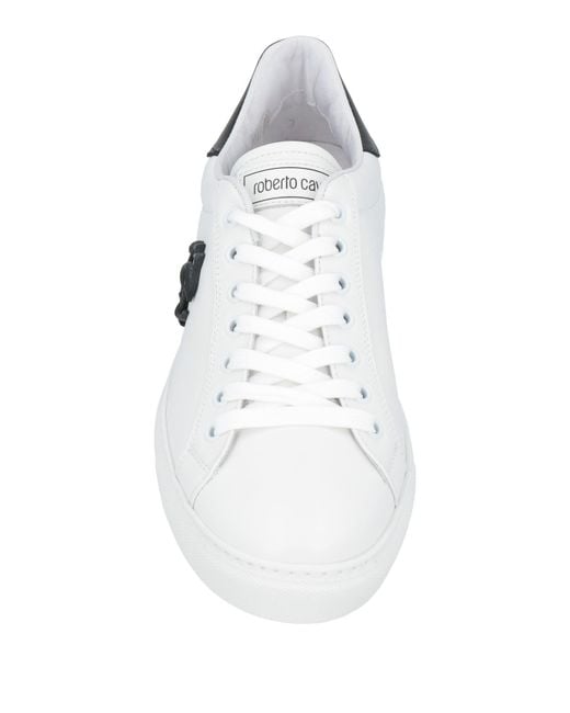 Roberto Cavalli White Trainers for men