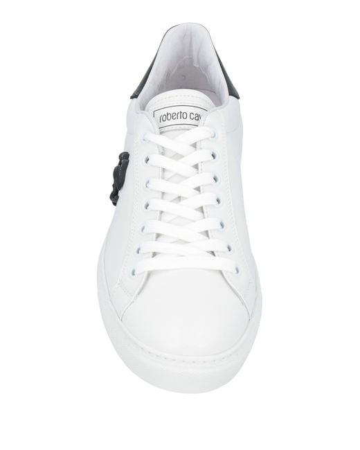 Roberto Cavalli White Trainers for men