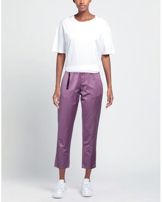 White Sand Purple Trouser