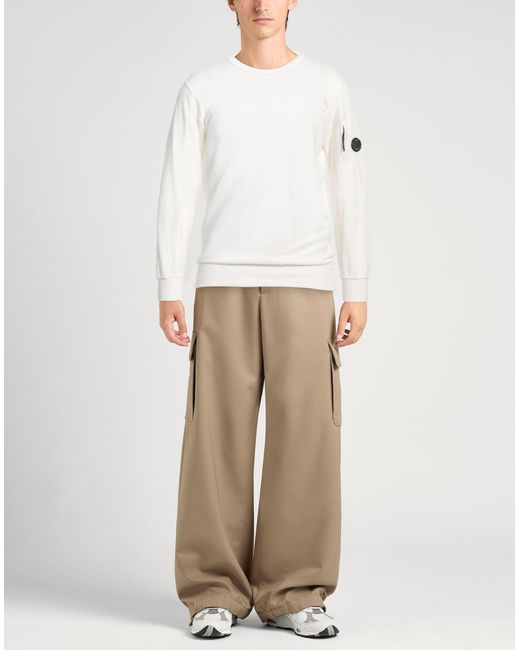 C P Company White Sweatshirt for men