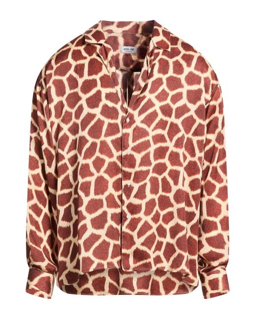 Camisa MOOD_ONE de hombre de color Red