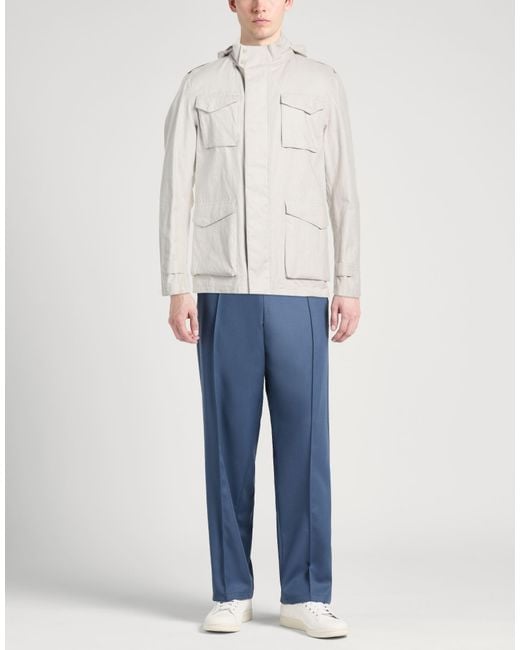Herno White Light Jacket Linen for men