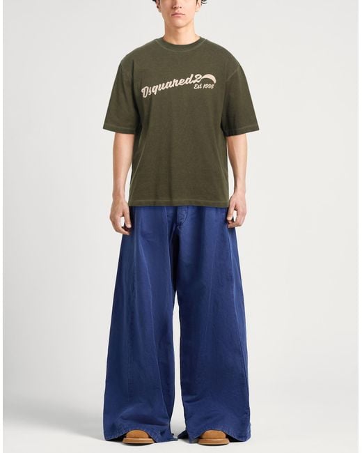 DSquared² Green T-shirt for men