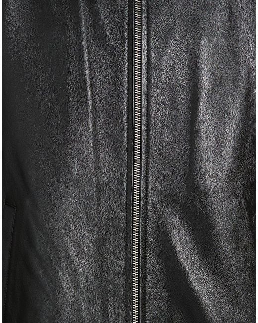 Agolde Black Jacket Goat Skin for men