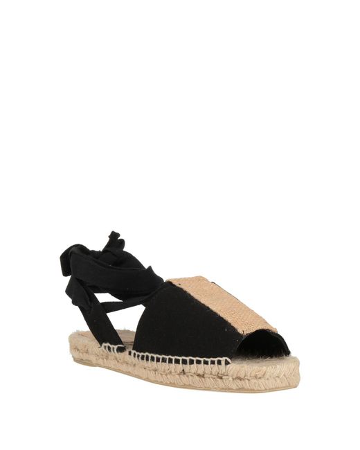 Castaner Black Espadrilles