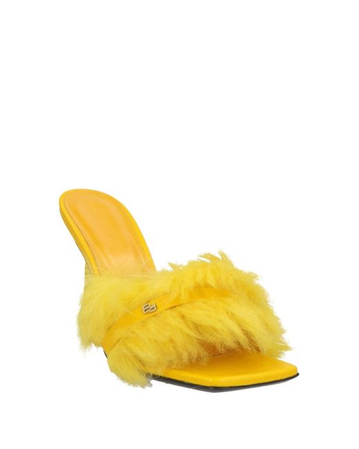 Sandali di By Far in Yellow