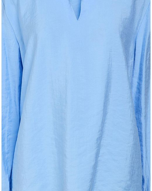 Please Blue Azure Top Lyocell