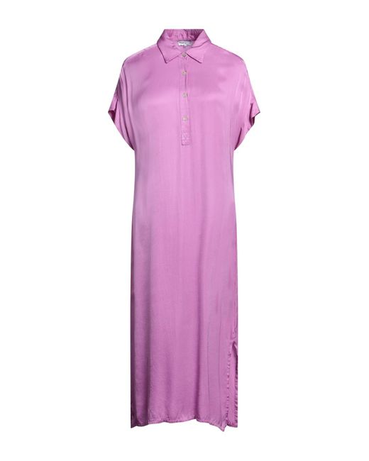 FRNCH Purple Midi Dress